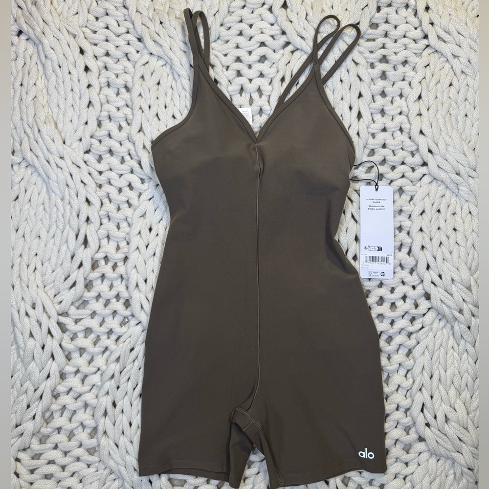 ALO Yoga Olive Jumpsuit